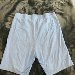 Blue biker short size L